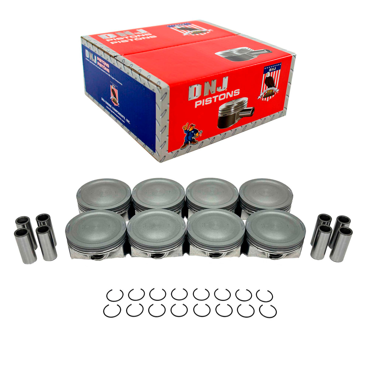 Standard size Complete Piston Set 2014-2022 Ram 6.4L