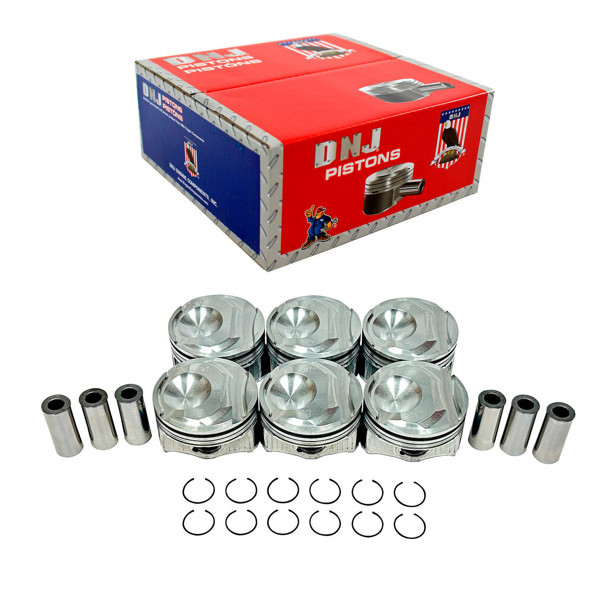 Standard size Complete Piston Set 2015-2022 Ford Lincoln 2.7L