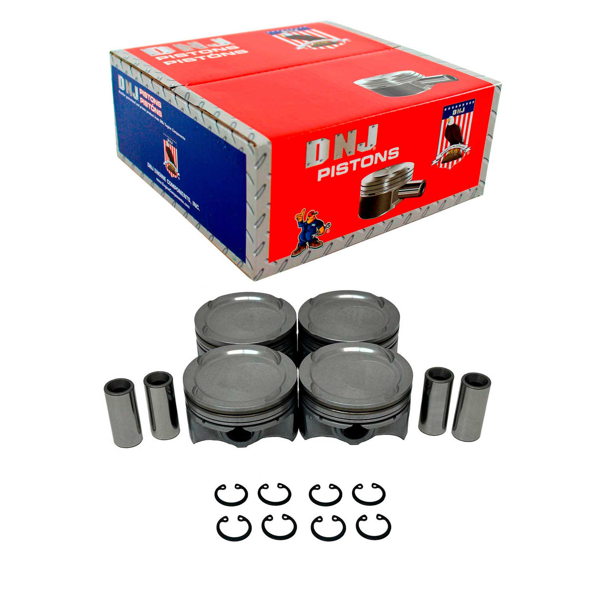 Piston Set (Oversizes Available) 2021-2022 Hyundai 1.6L