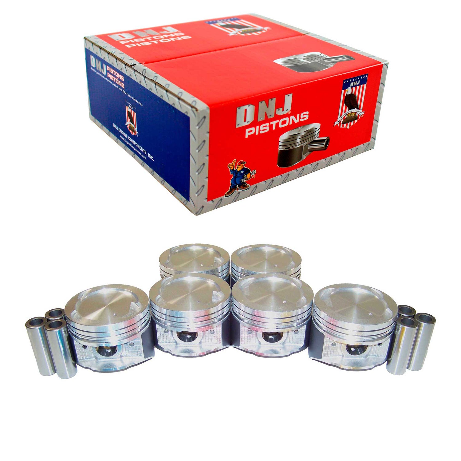 Piston Set (Oversizes Available) 1994-1998 Mazda 3.0L