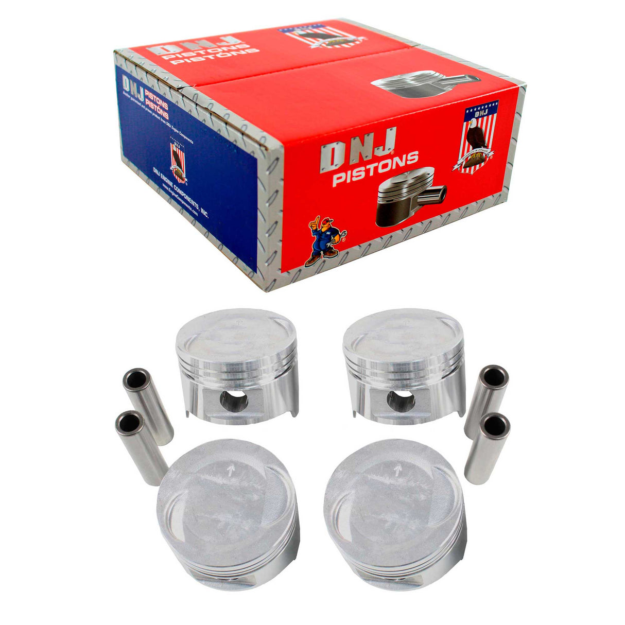 Piston Set 1986-1995 Suzuki 1.3L (Oversizes Available)