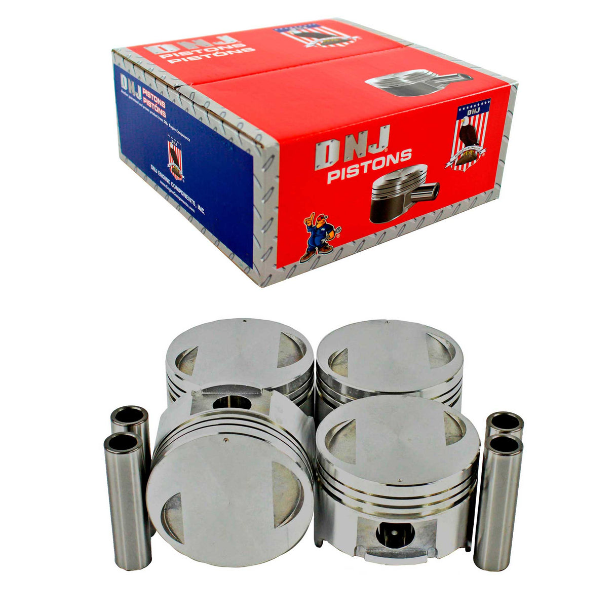 Piston Set 1989-1997 Geo,Suzuki 1.3L (Oversizes Available)