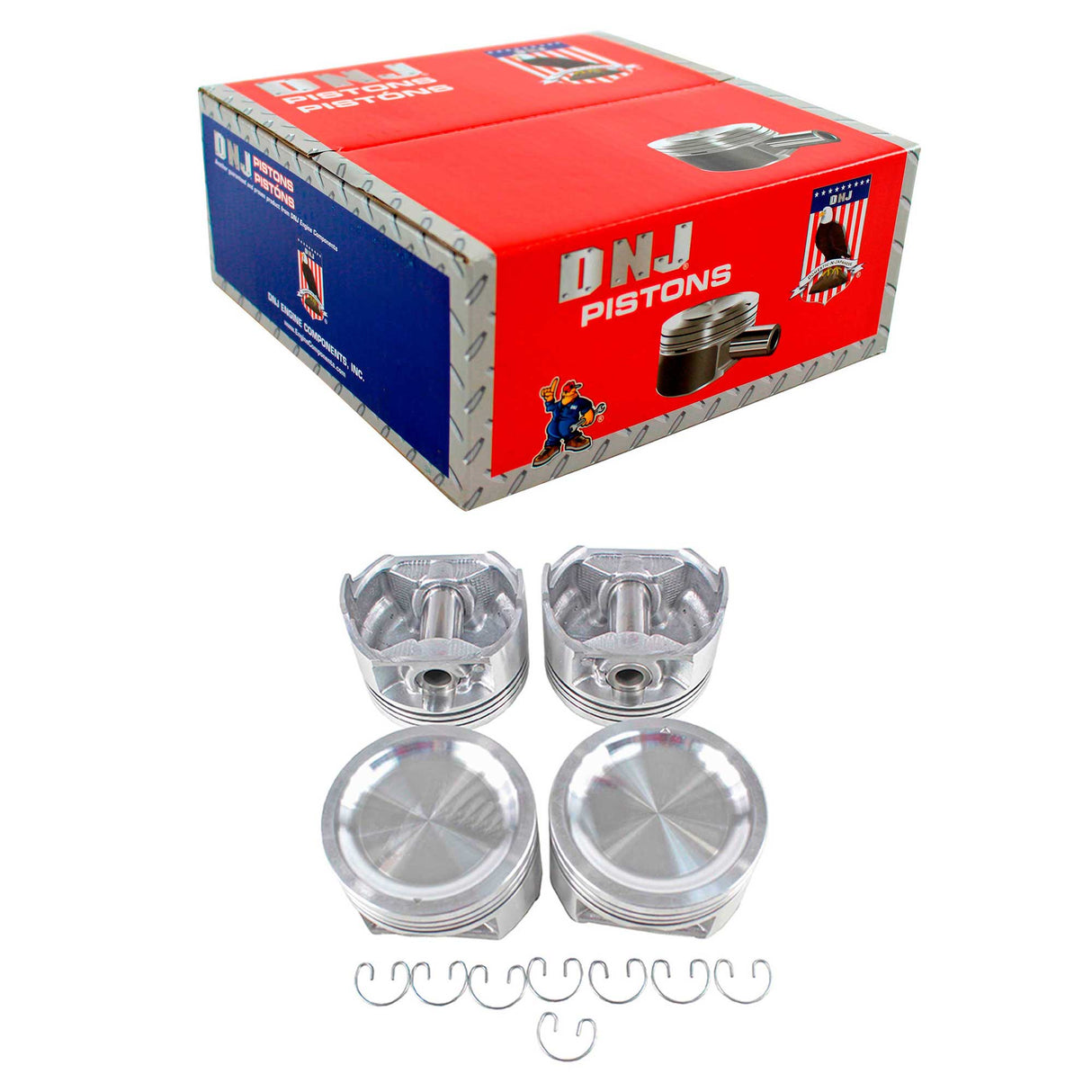 Piston Set 1996-2003 Chevrolet,Suzuki 1.8L-2.0L (Oversizes Available)