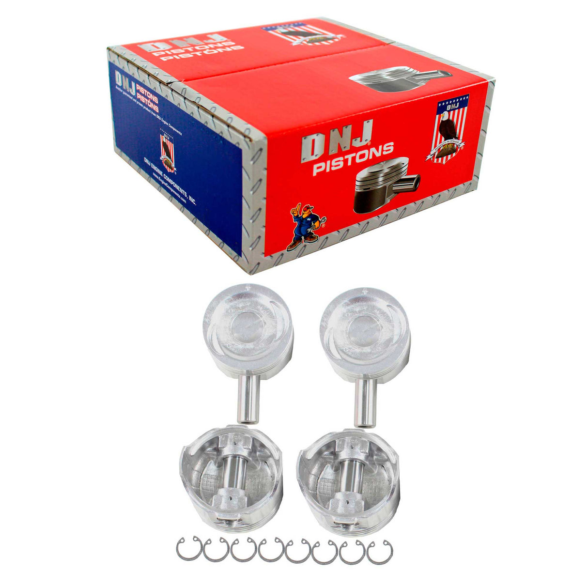 Piston Set 1989-1995 Geo,Suzuki 1.6L (Oversizes Available)