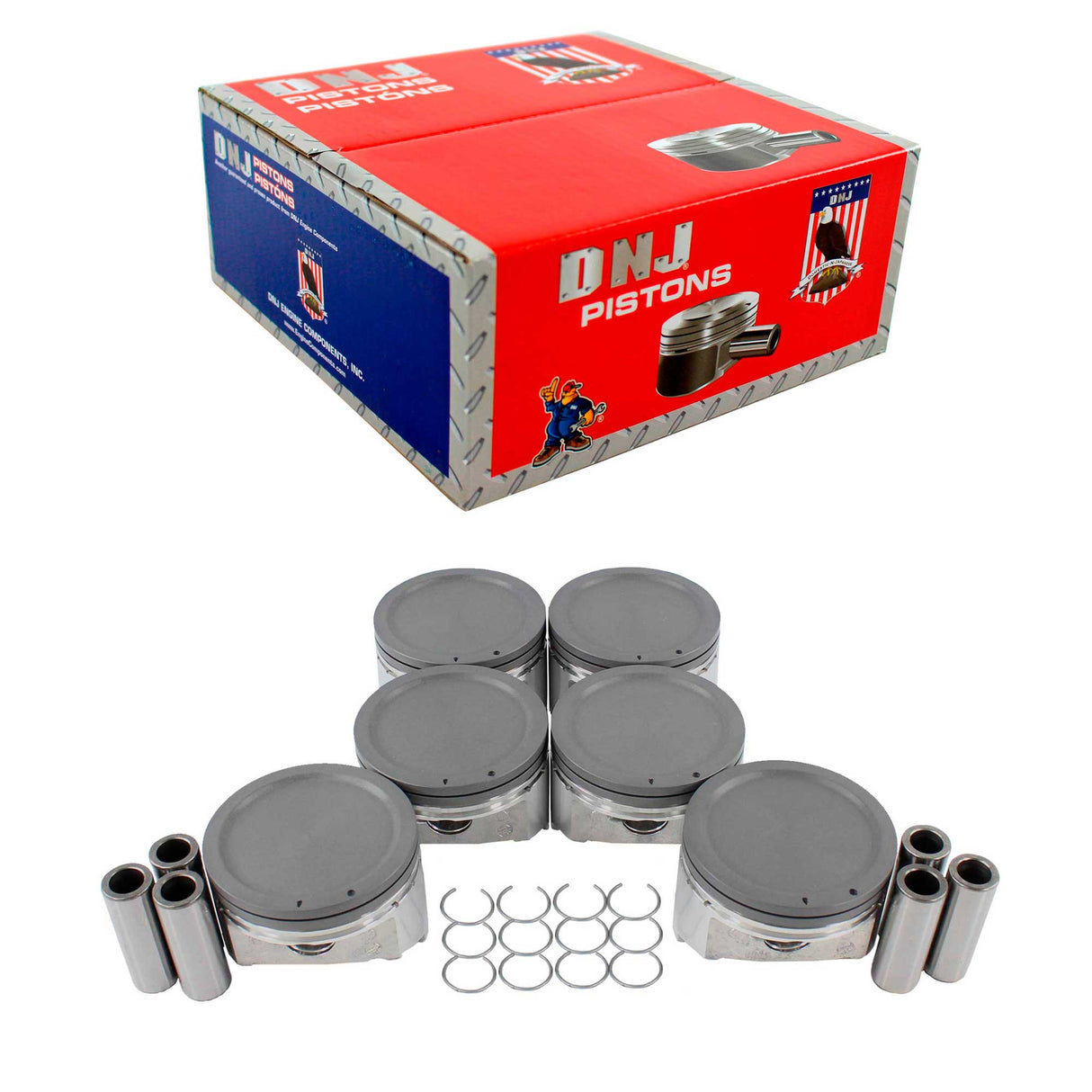 Piston Set (Oversizes Available) 2006-2008 Suzuki 2.7L