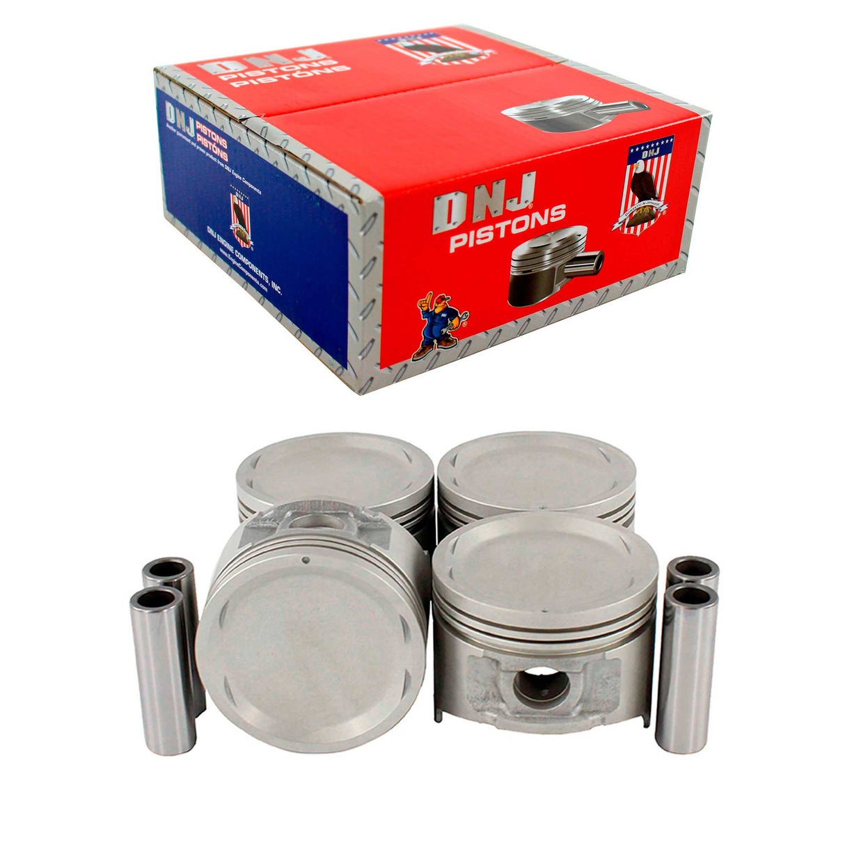 Piston Set 1983-1989 Nissan 2.4L (Oversizes Available)