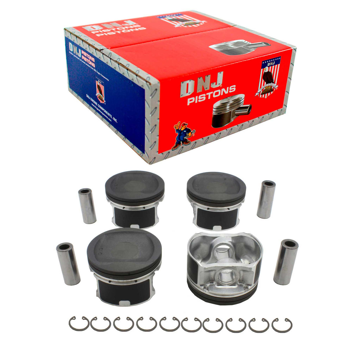 Piston Set 2007-2012 Nissan 1.8L (Oversizes Available)