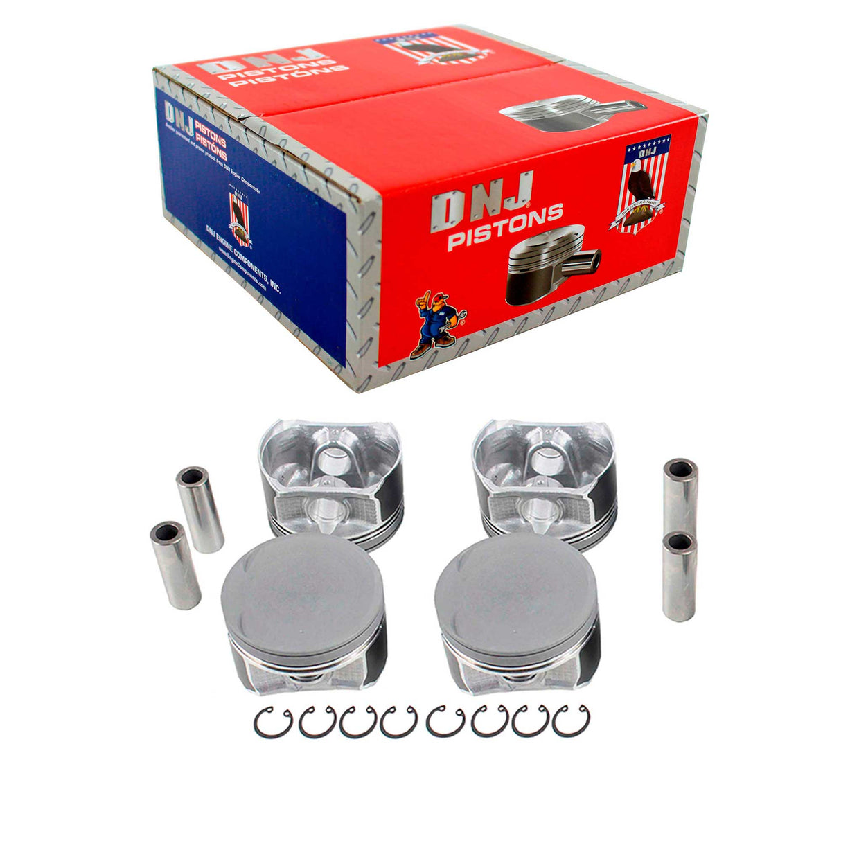 Piston Set 2002-2006 Nissan 2.5L (Oversizes Available)