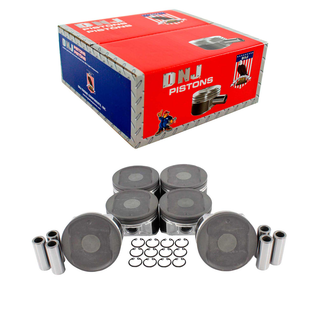 Piston Set 2005-2021 Nissan,Suzuki 4.0L (Oversizes Available)