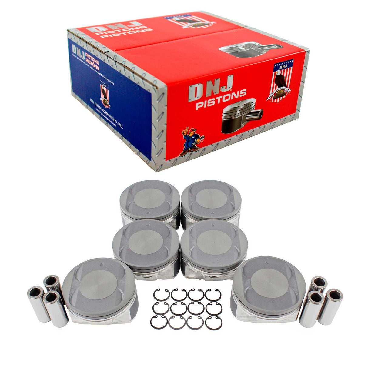 Piston Set (Oversizes Available) 2007-2016 INFINITI 3.5L