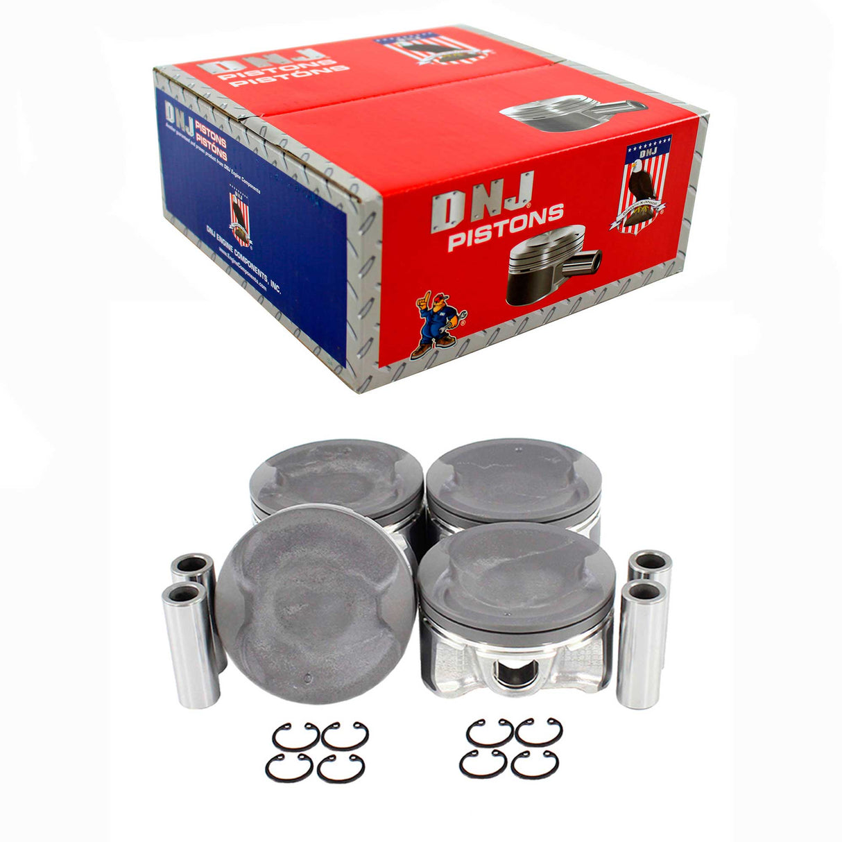 Piston Set (Oversizes Available) 2007-2012 Nissan 2.5L