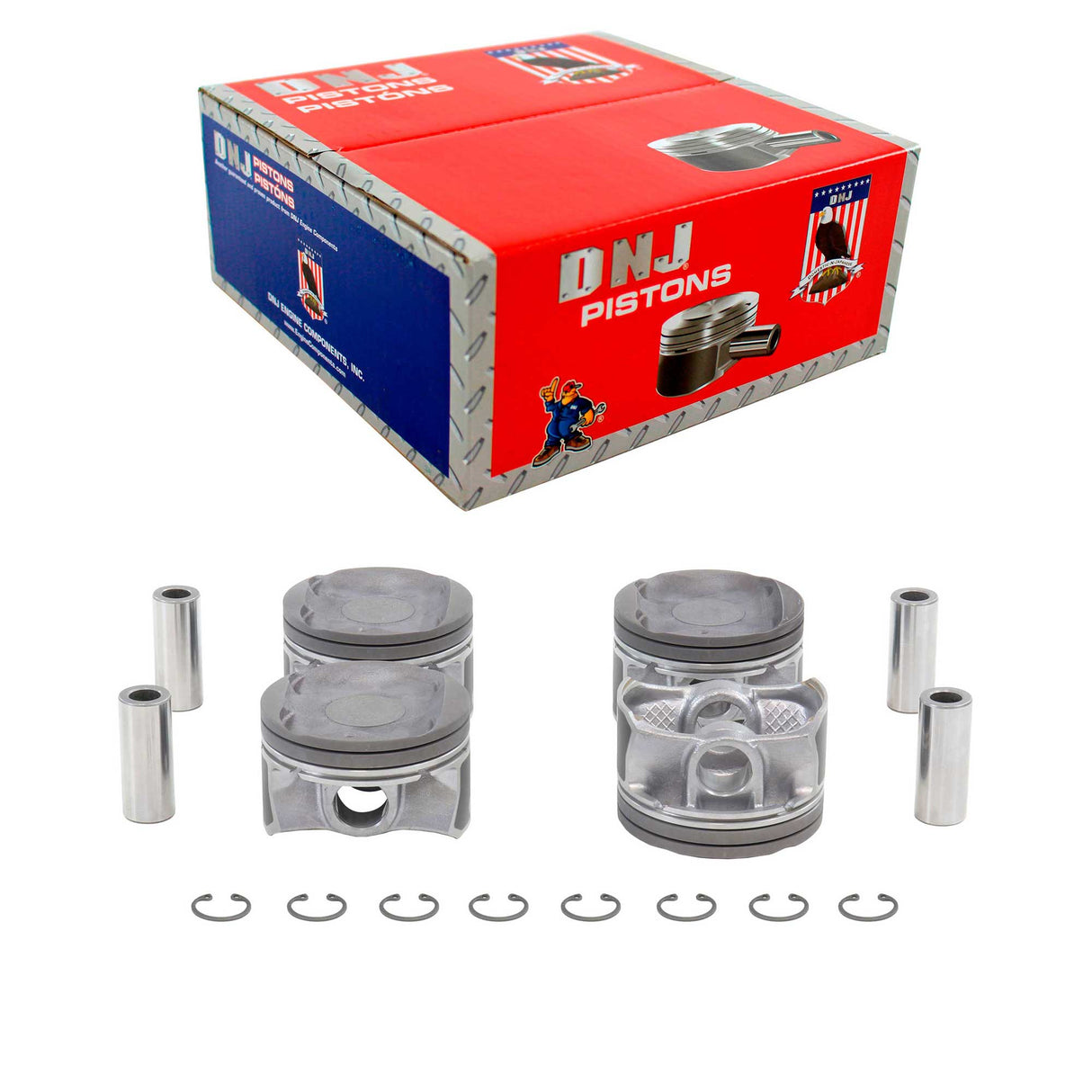 Piston Set 2013-2019 Nissan 1.8L (Oversizes Available)