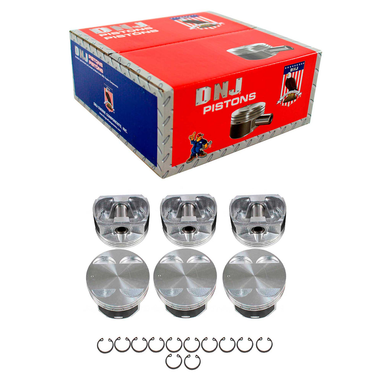 Piston Set (Oversizes Available) 2005-2009 Subaru 3.0L