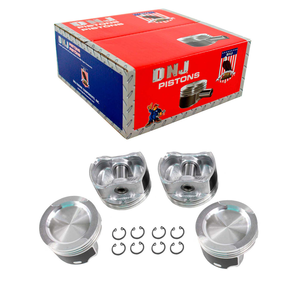 Piston Set 1998-2006 Volkswagen 2.0L (Oversizes Available)