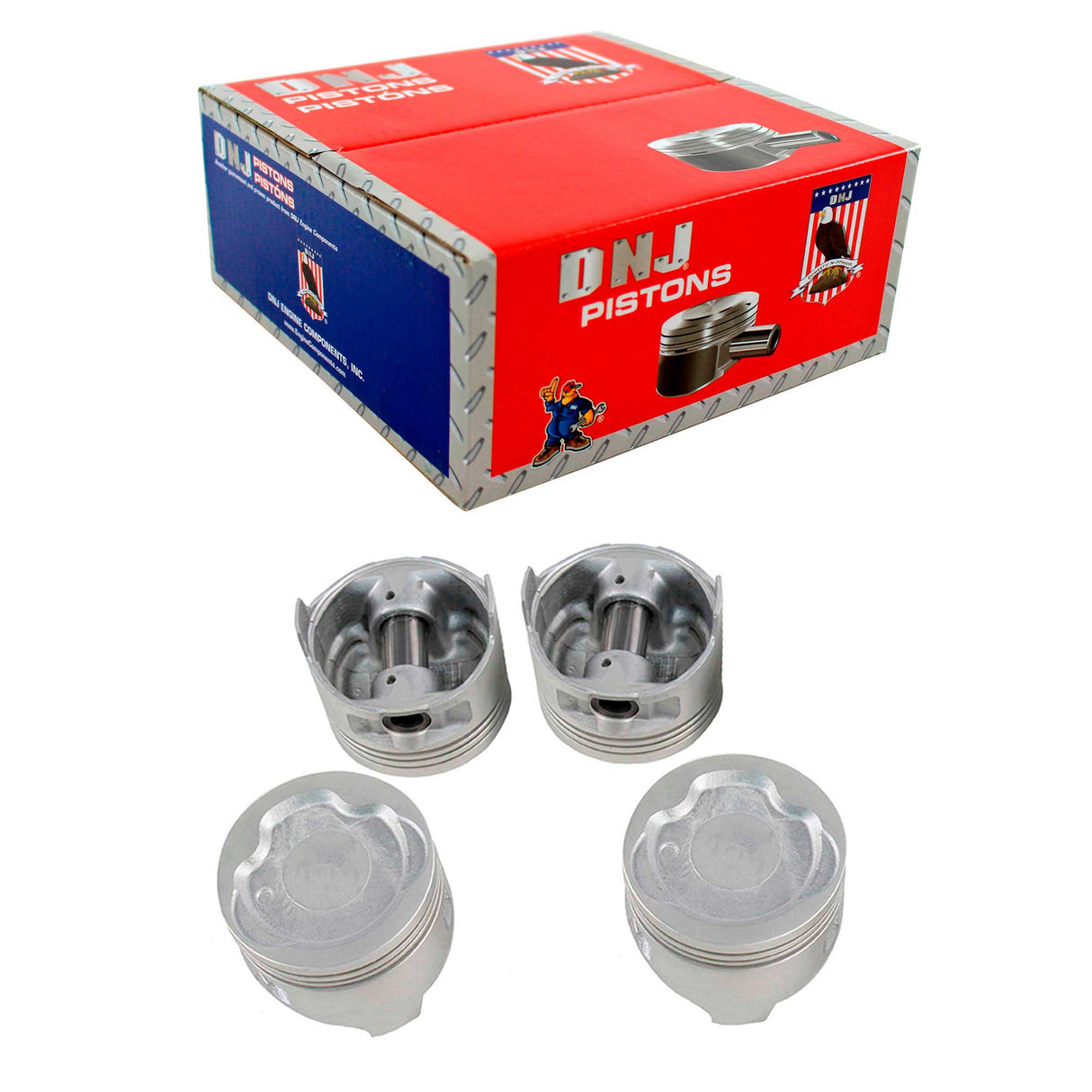 Piston Set 1987-1994 Toyota 1.5L (Oversizes Available)