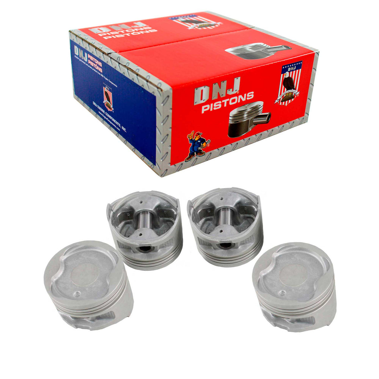 Piston Set (Oversizes Available) 1987-1991 Toyota 2.0L