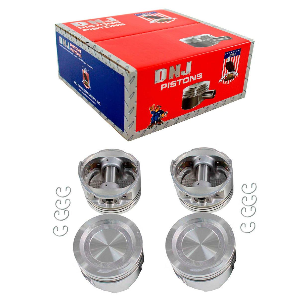 Piston Set 1985-1988 Toyota 2.4L (Oversizes Available)
