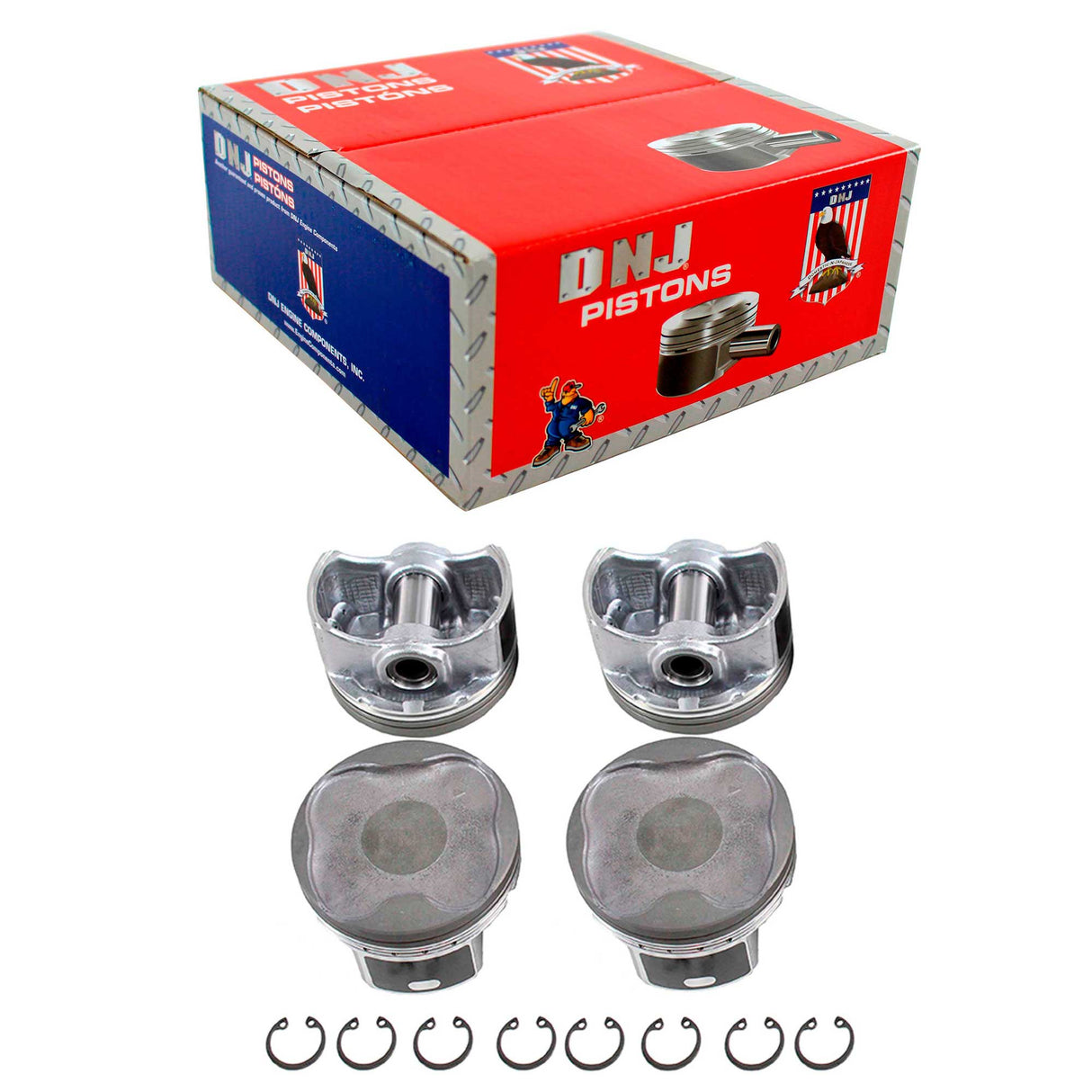 Piston Set 2008-2015 Pontiac,Scion,Toyota 1.8L (Oversizes Available)