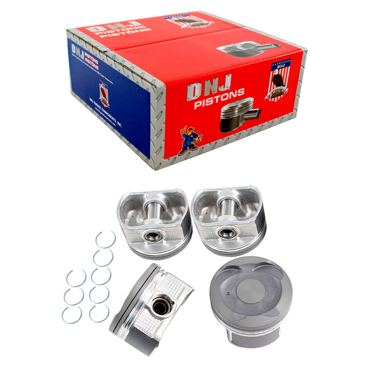 Piston Set (Oversizes Available) 2007-2012 Lexus 2.4L