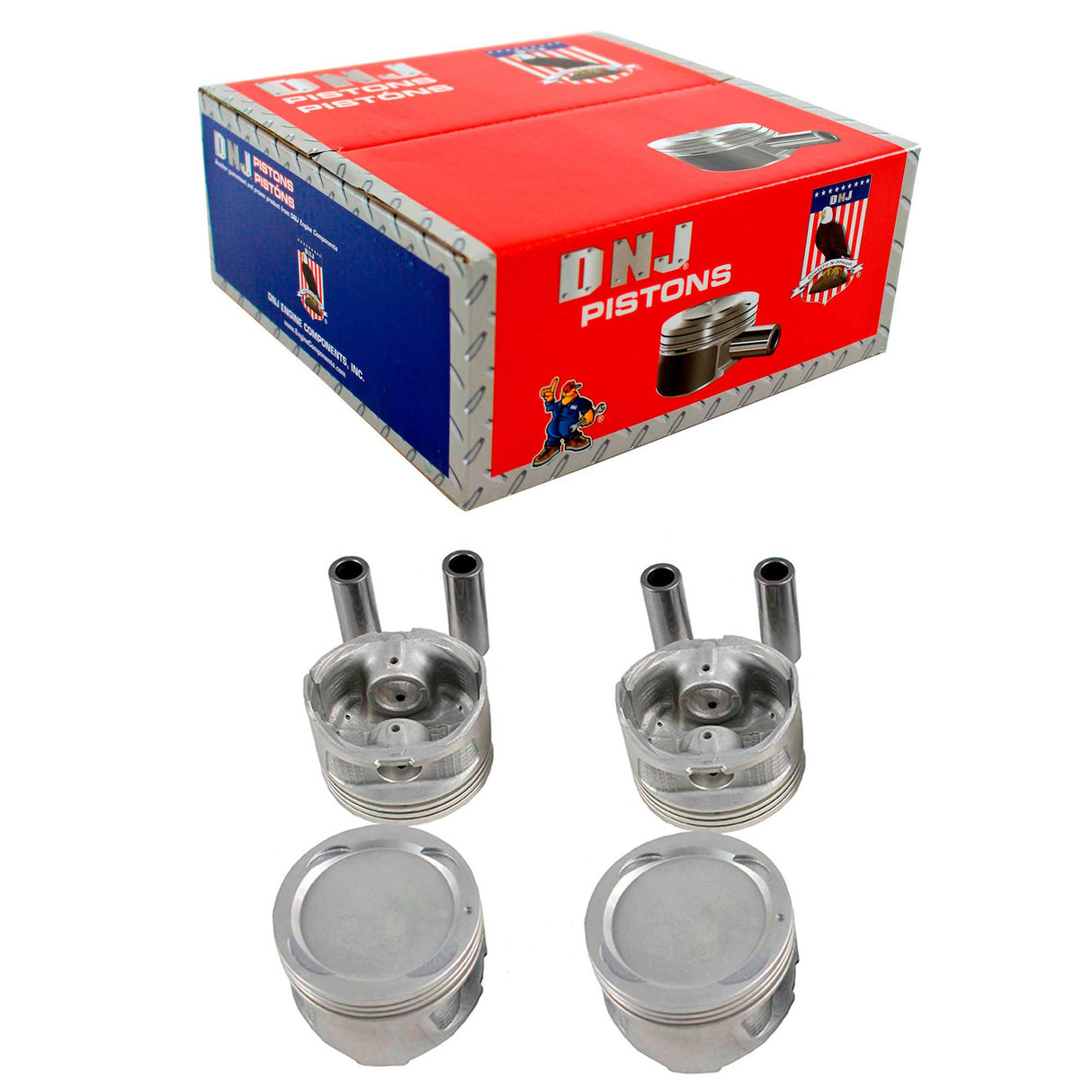 Piston Set 1993-1997 Geo,Toyota 1.8L (Oversizes Available)
