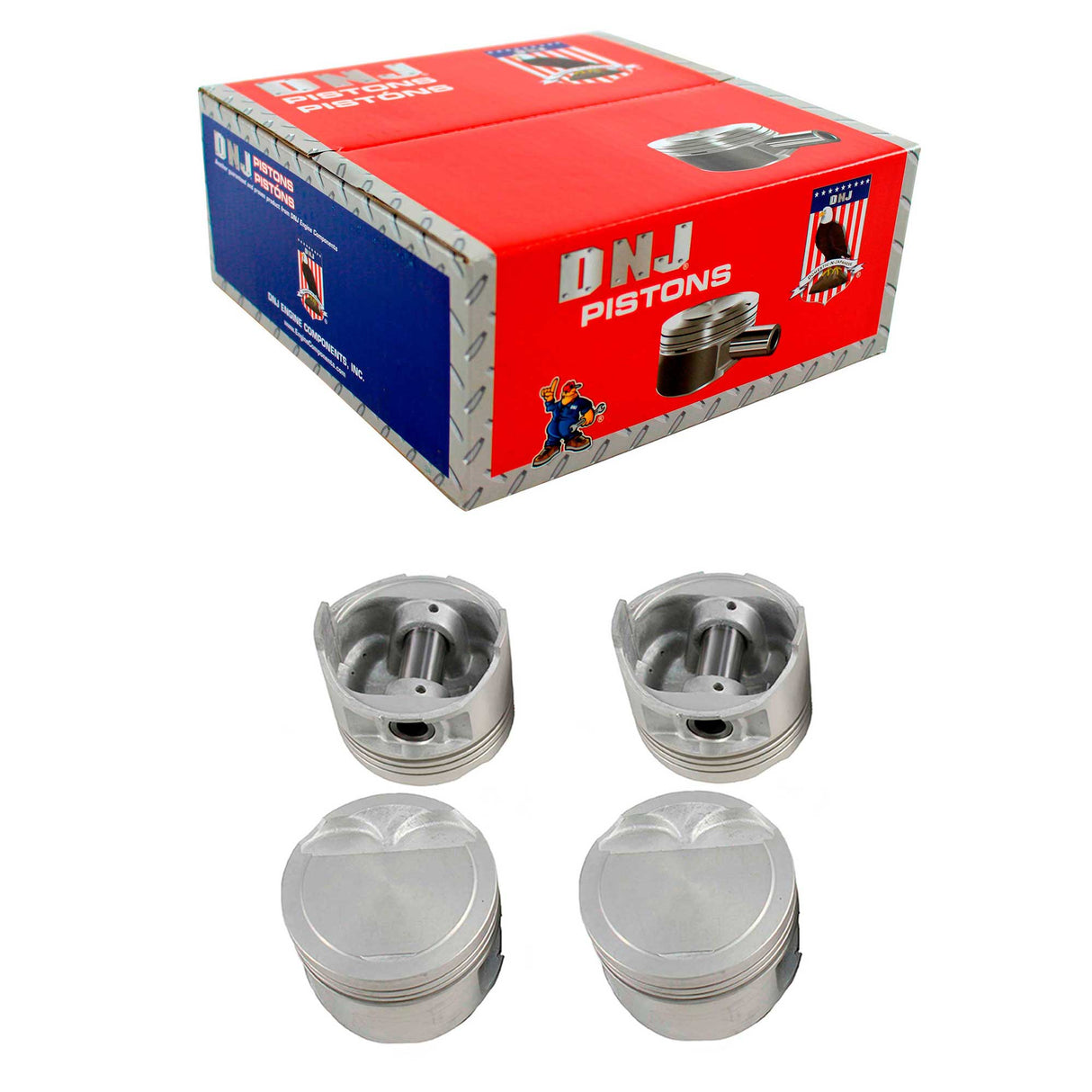 Piston Set 1992-1998 Toyota 1.5L (Oversizes Available)