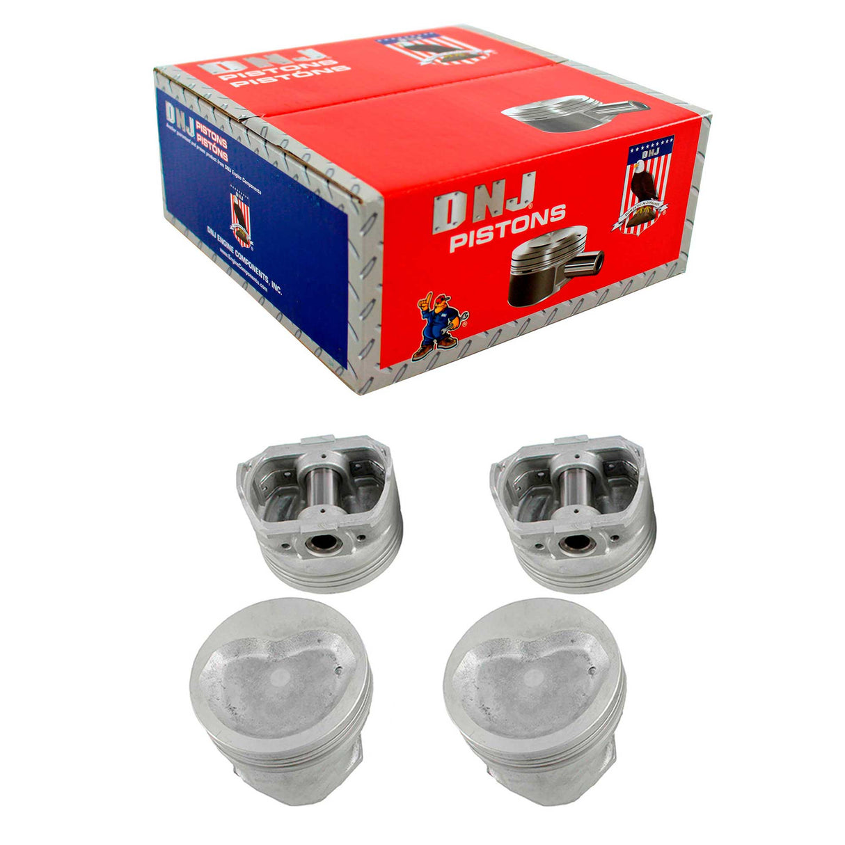 Piston Set 1986-1989 Toyota 2.2L (Oversizes Available)
