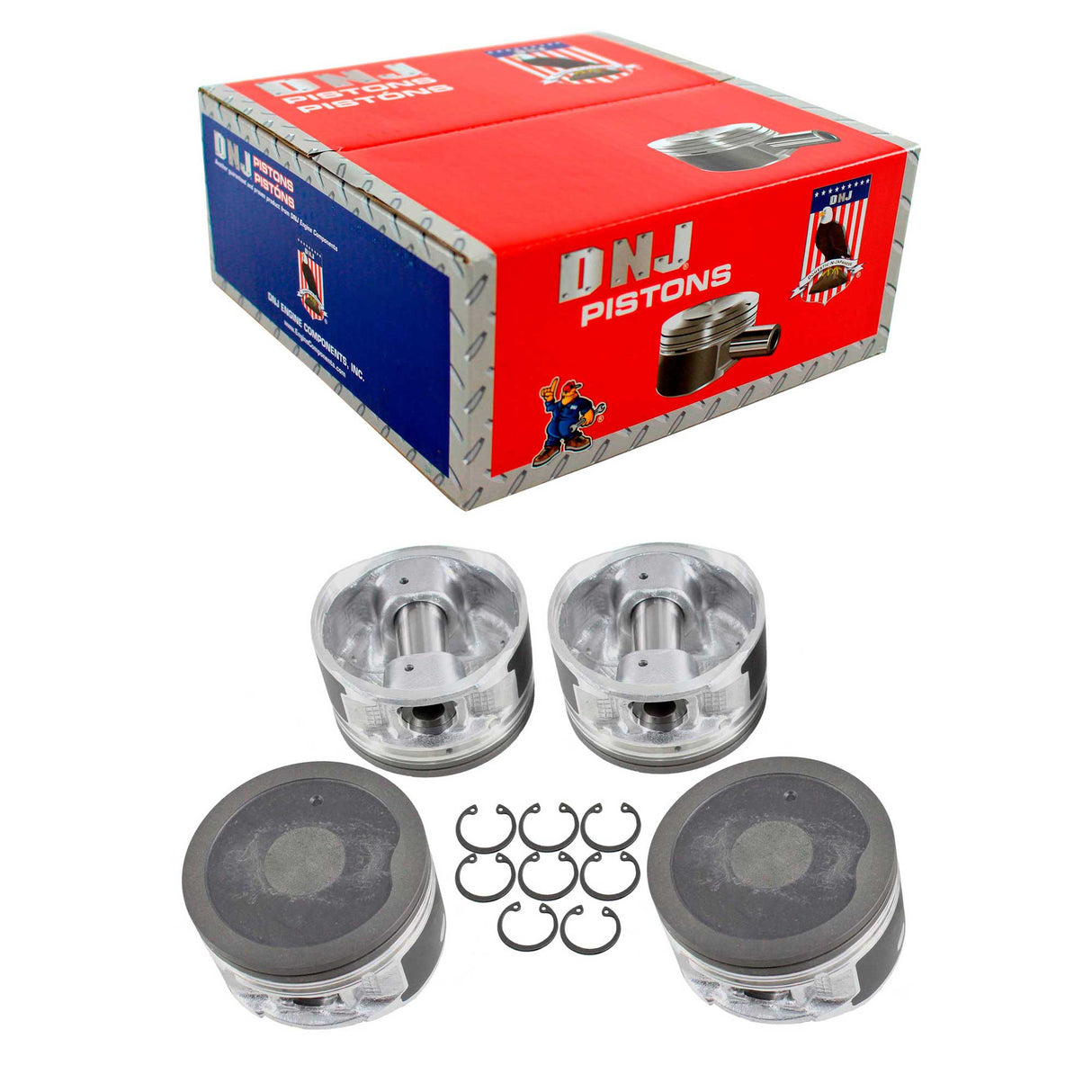 Piston Set 1995-2004 Toyota 2.4L (Oversizes Available)