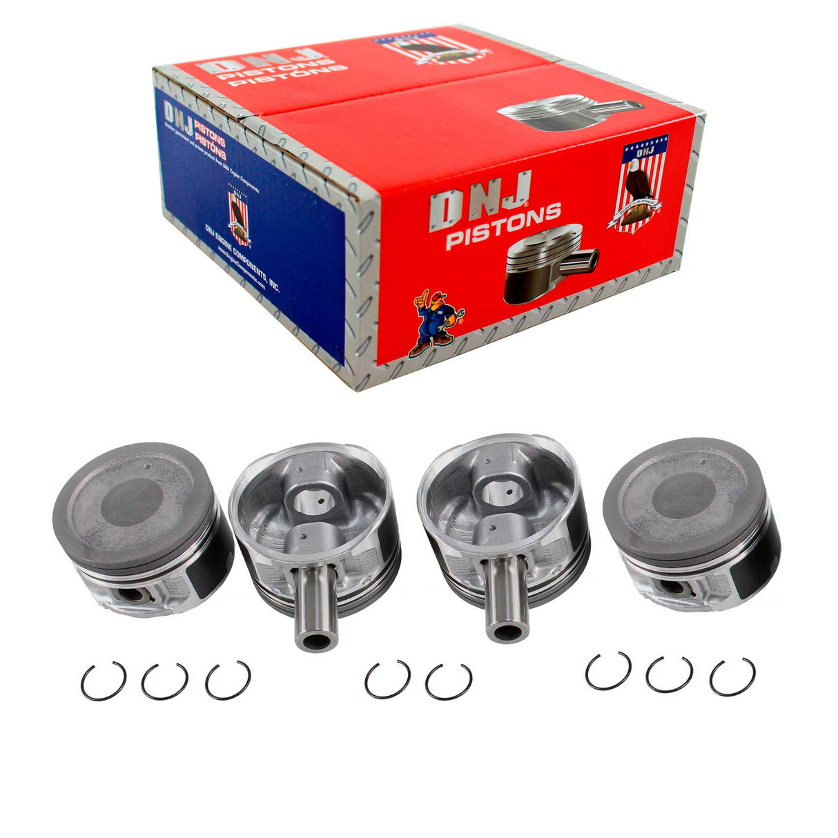 Piston Set 1994-2004 Toyota 2.7L (Oversizes Available)