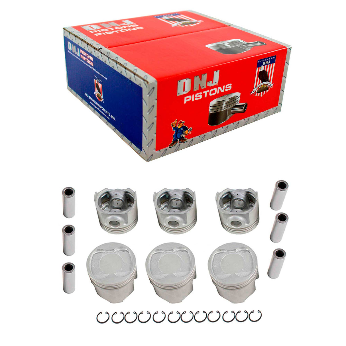 Piston Set 1986-1992 Toyota 3.0L (Oversizes Available)