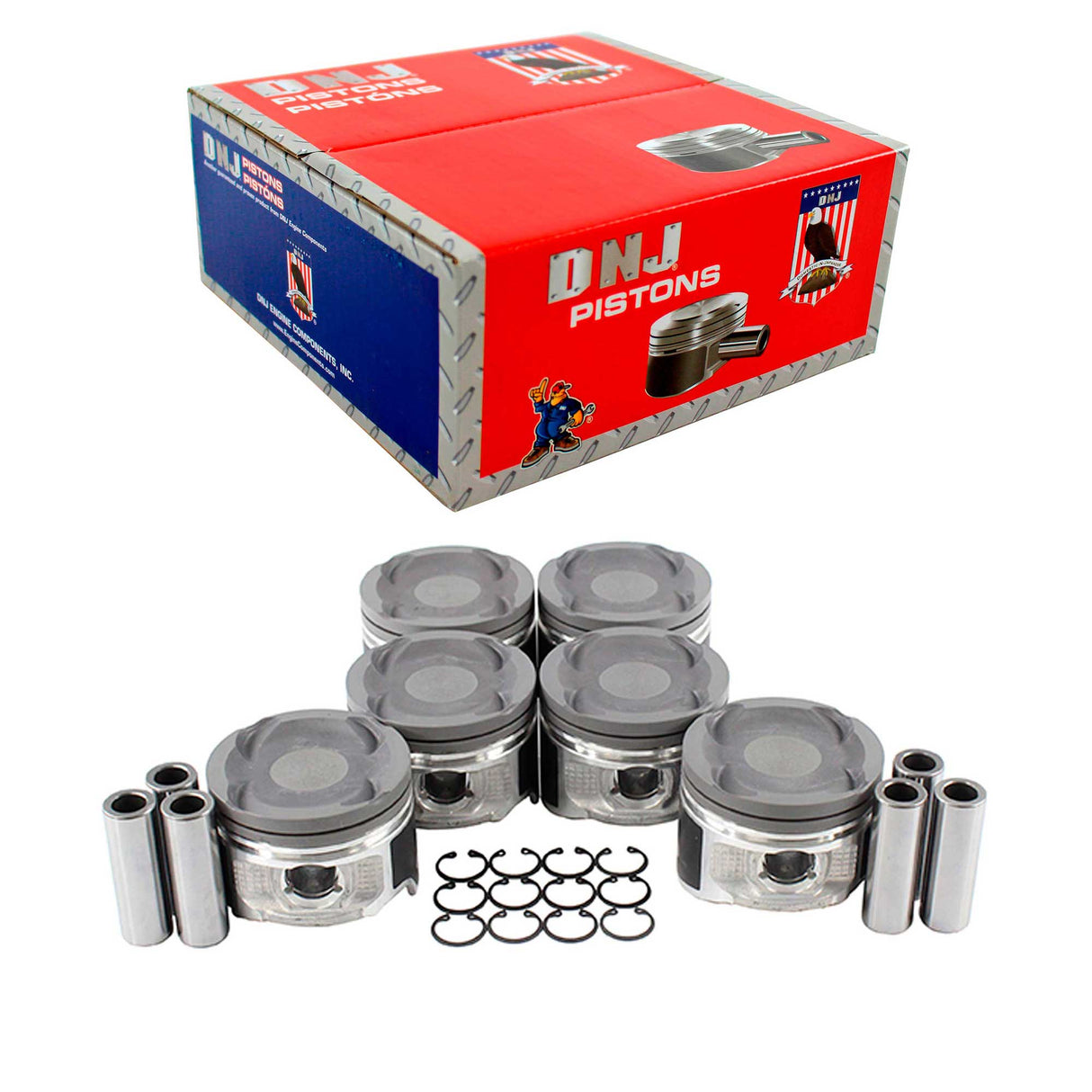Piston Set (Oversizes Available) 1993-1998 Toyota 3.0L