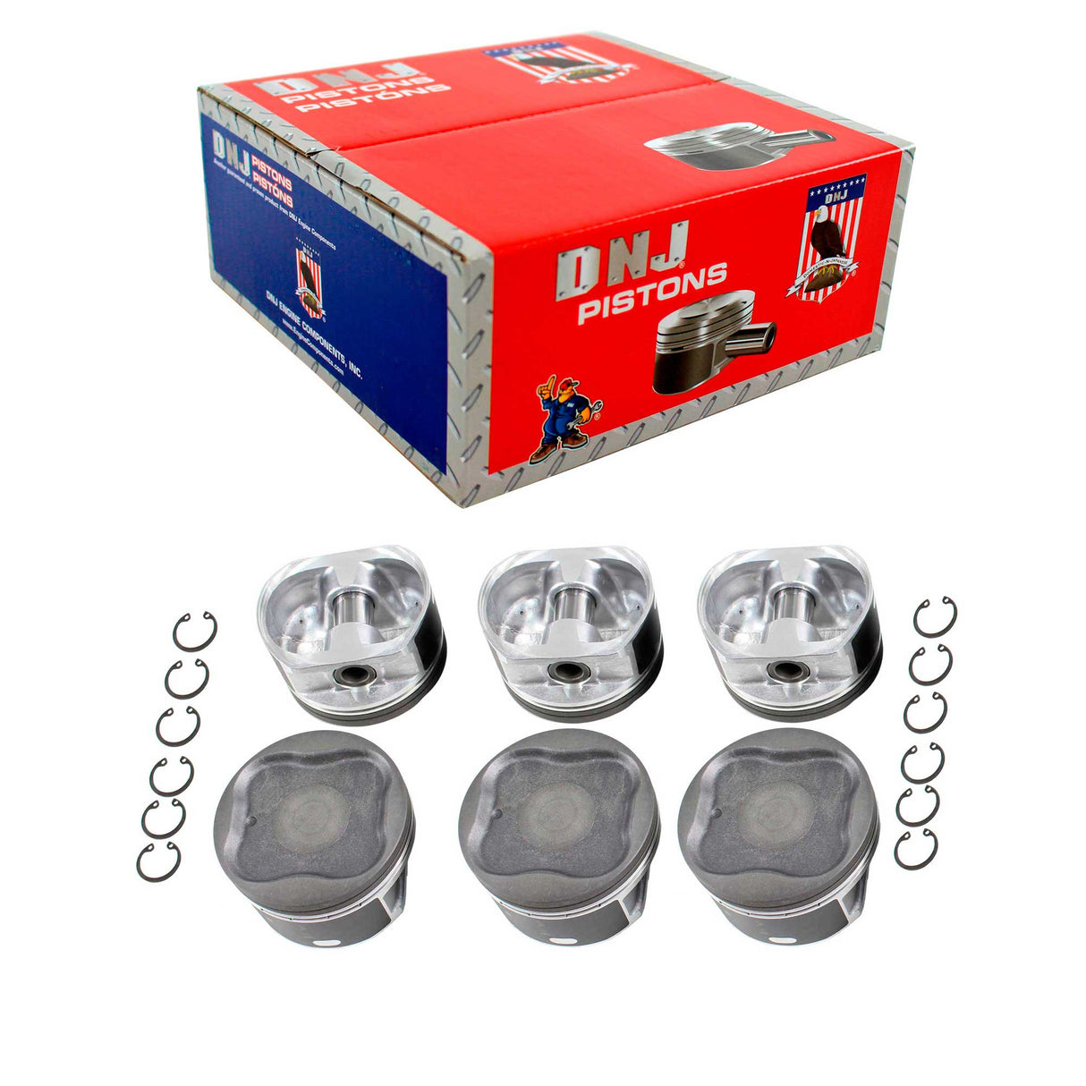 Piston Set 2003-2015 Toyota 4.0L (Oversizes Available)