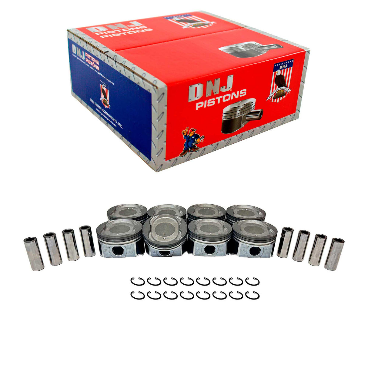 Piston Set 2001-2010 Lexus 4.3L (Oversizes Available)
