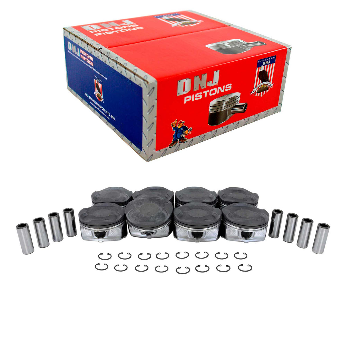 Piston Set (Oversizes Available) 2010-2021 Lexus 4.6L
