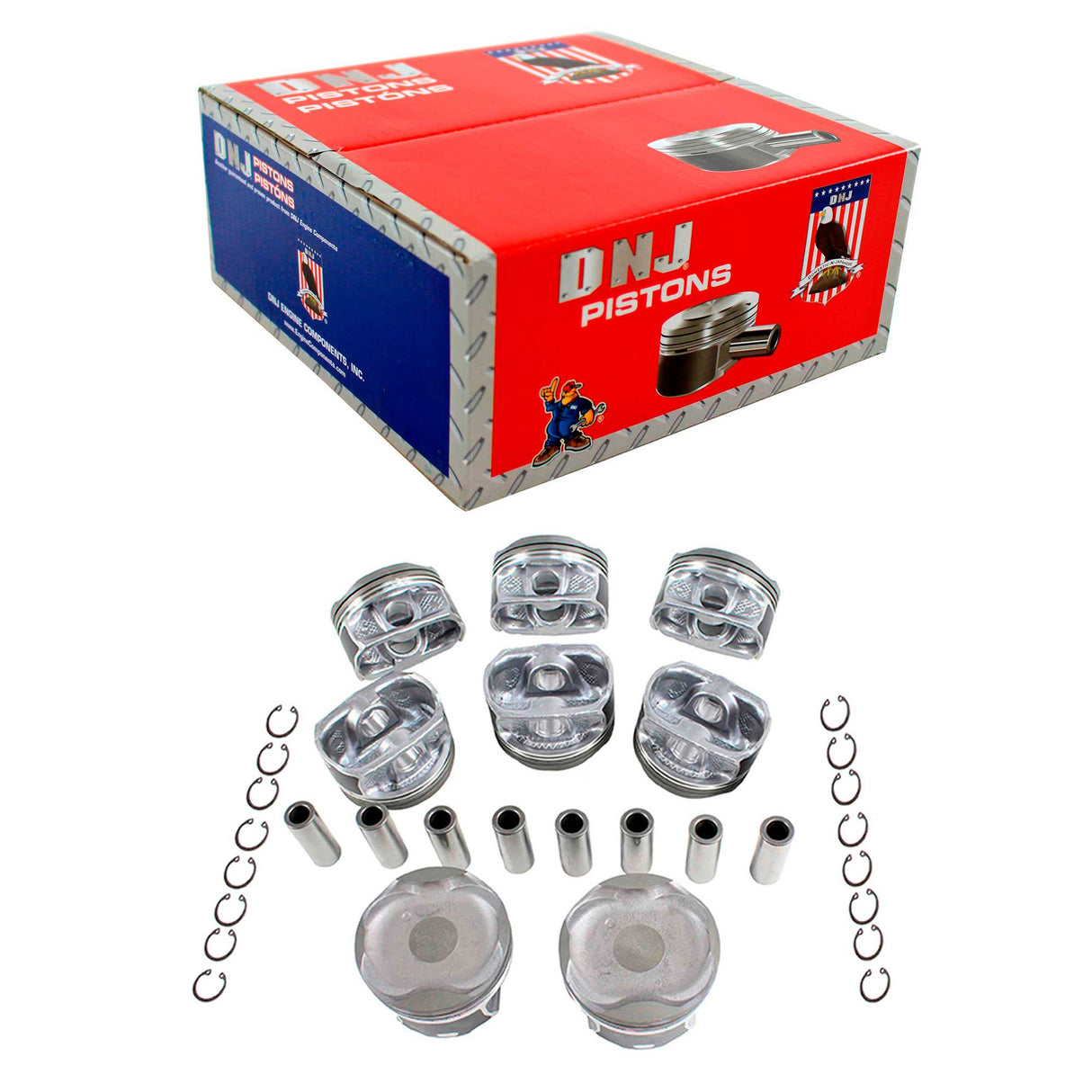 Piston Set 2007-2021 Lexus,Toyota 5.7L (Oversizes Available)