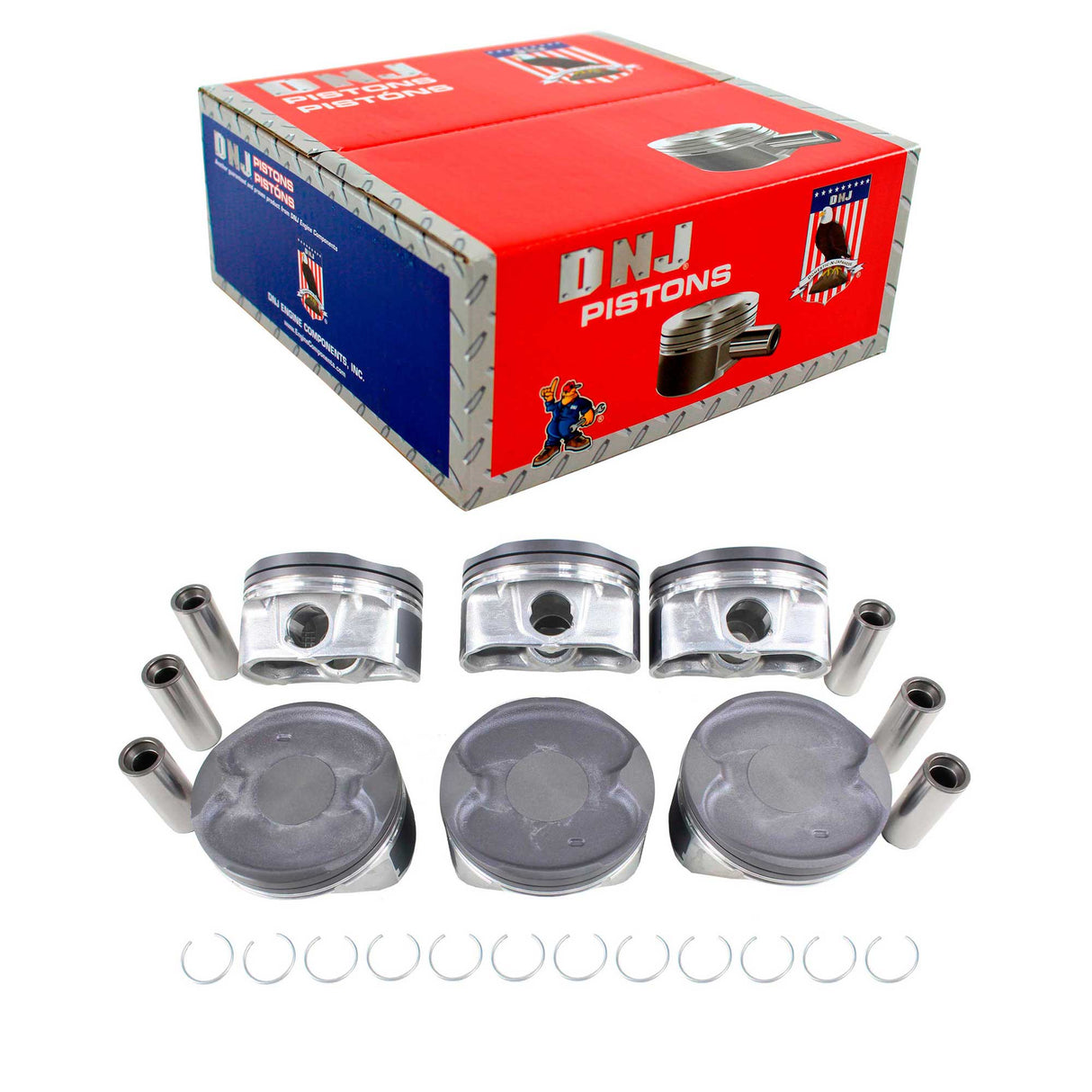 Piston Set 2010-2022 Toyota 4.0L (Oversizes Available)