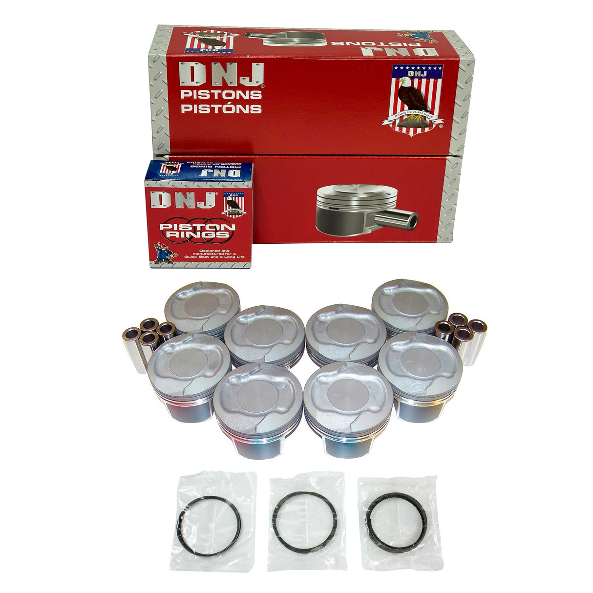 Piston and Ring Set 2008-2013 Chrysler, Dodge, Jeep, Ram 4.7L