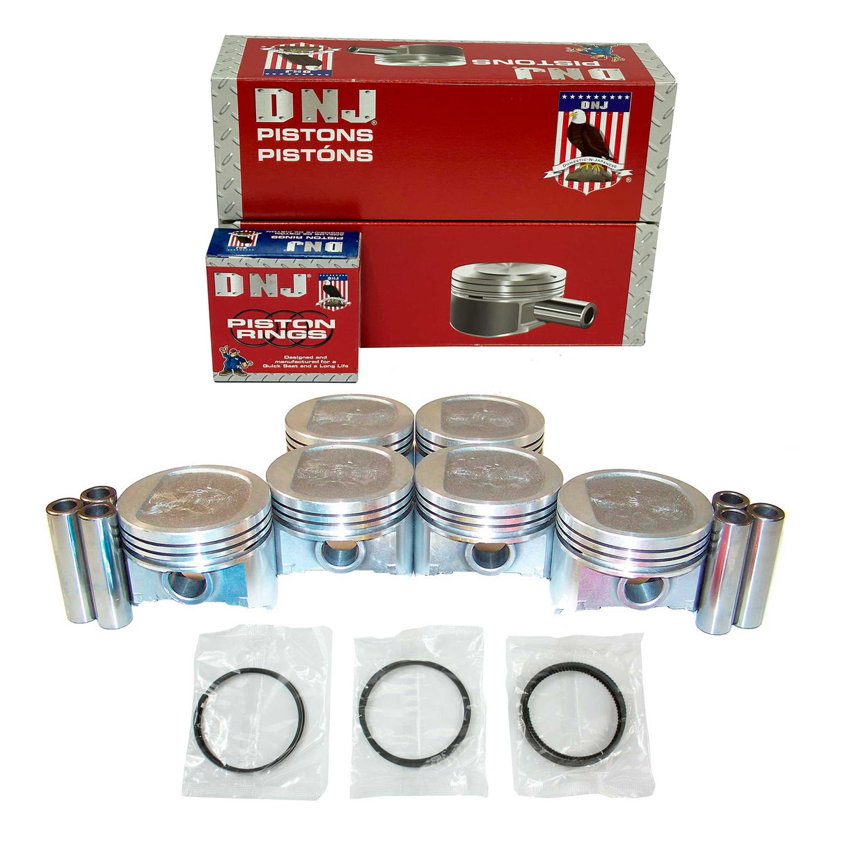 Piston and Ring Set 1987-1995 Jeep 4.0L