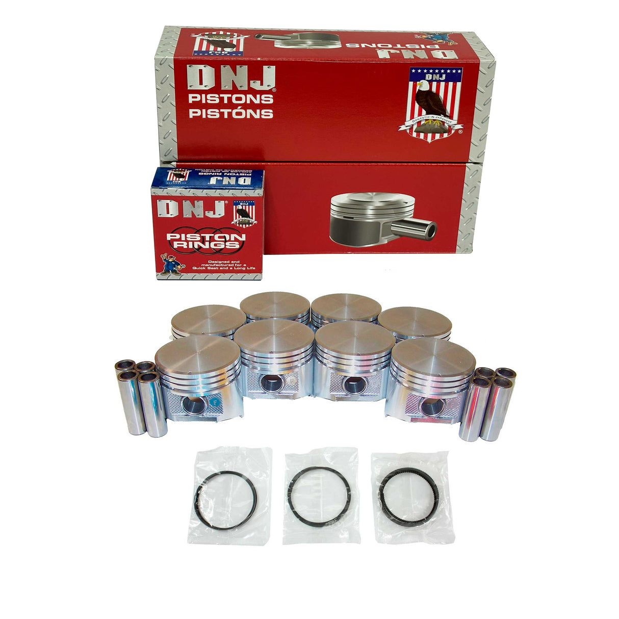 Piston and Ring Set 1992-2003 Dodge, Jeep 5.2L