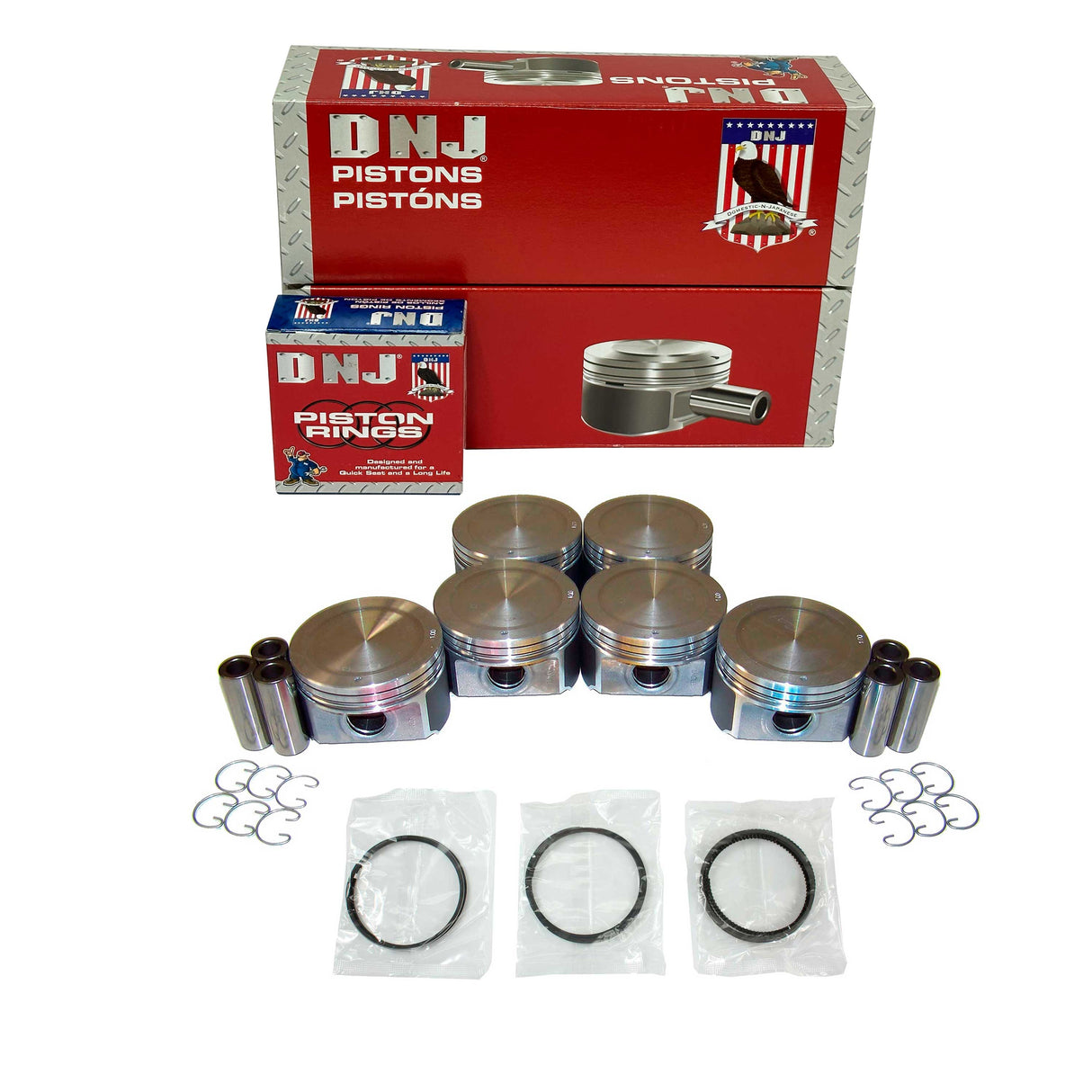 Piston and Ring Set 1999-2004 Chrysler, Dodge, Plymouth 3.5L