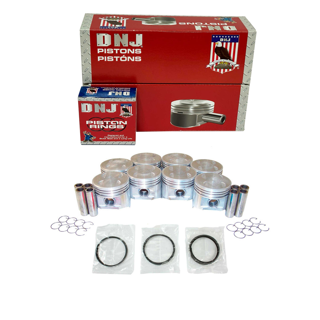 Piston and Ring Set 1976-1984 Chrysler, Dodge, Plymouth 5.2L