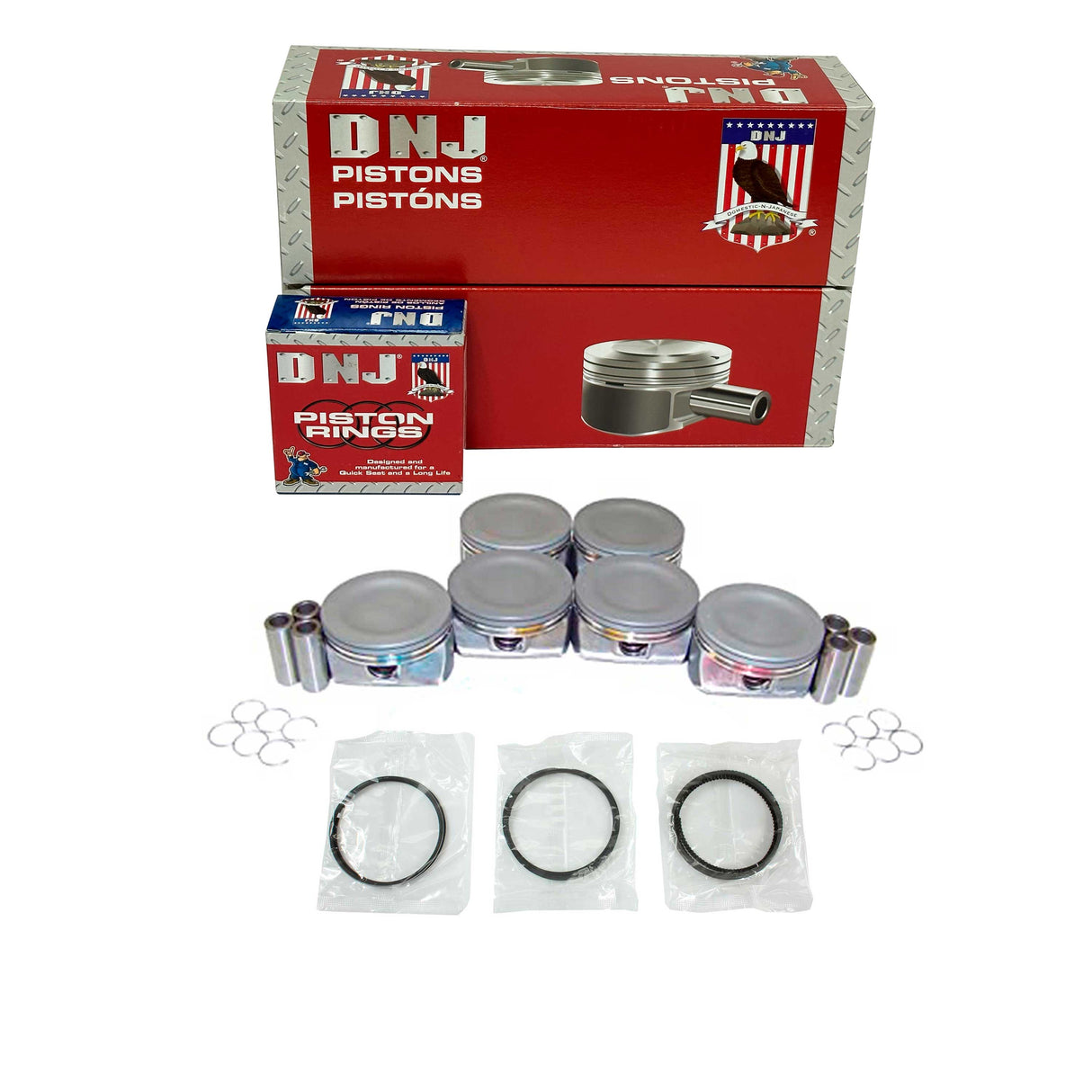 Piston and Ring Set 2007-2011 Chrysler, Dodge, Volkswagen 4.0L