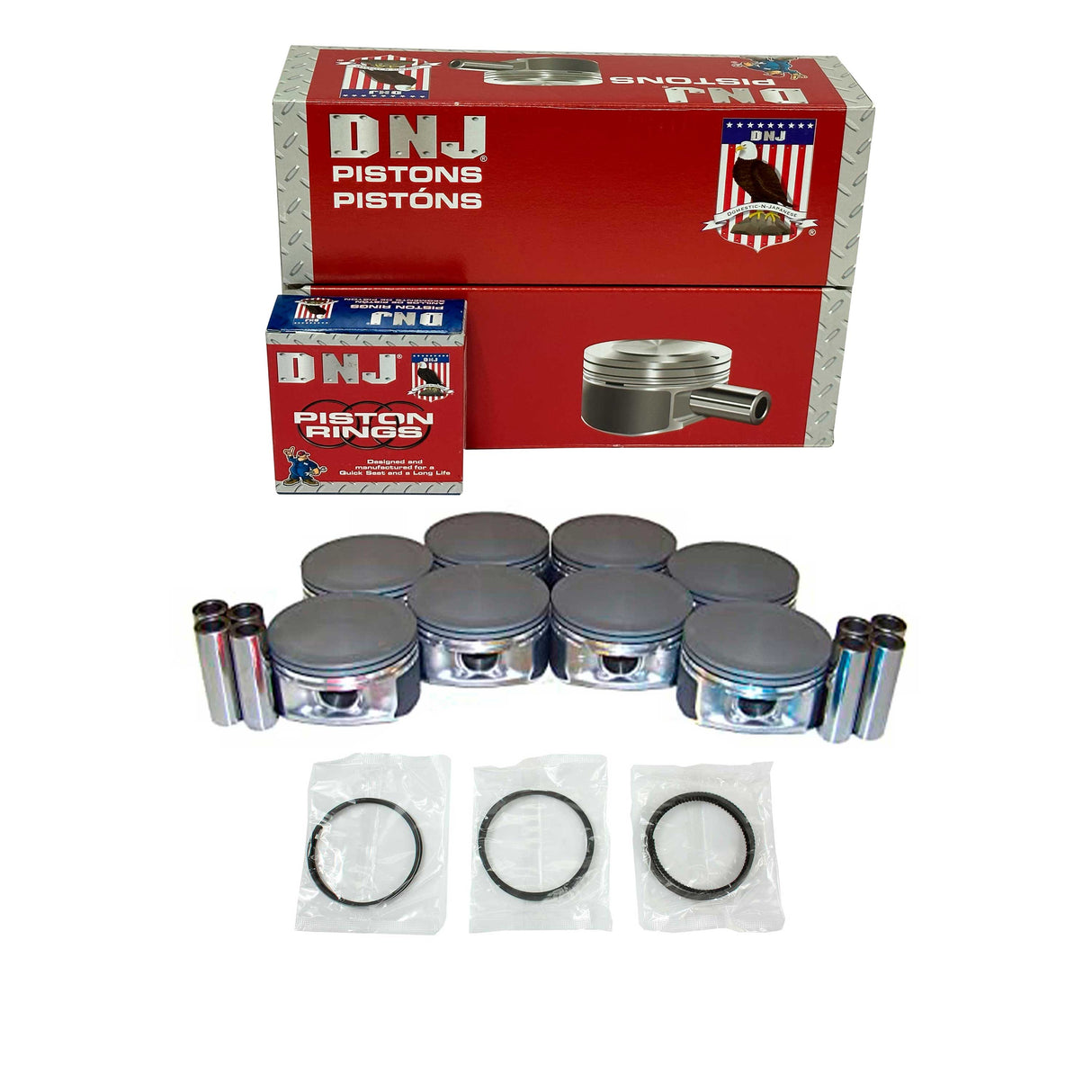 Piston and Ring Set 2007-2008 Chrysler, Dodge, Jeep 5.7L