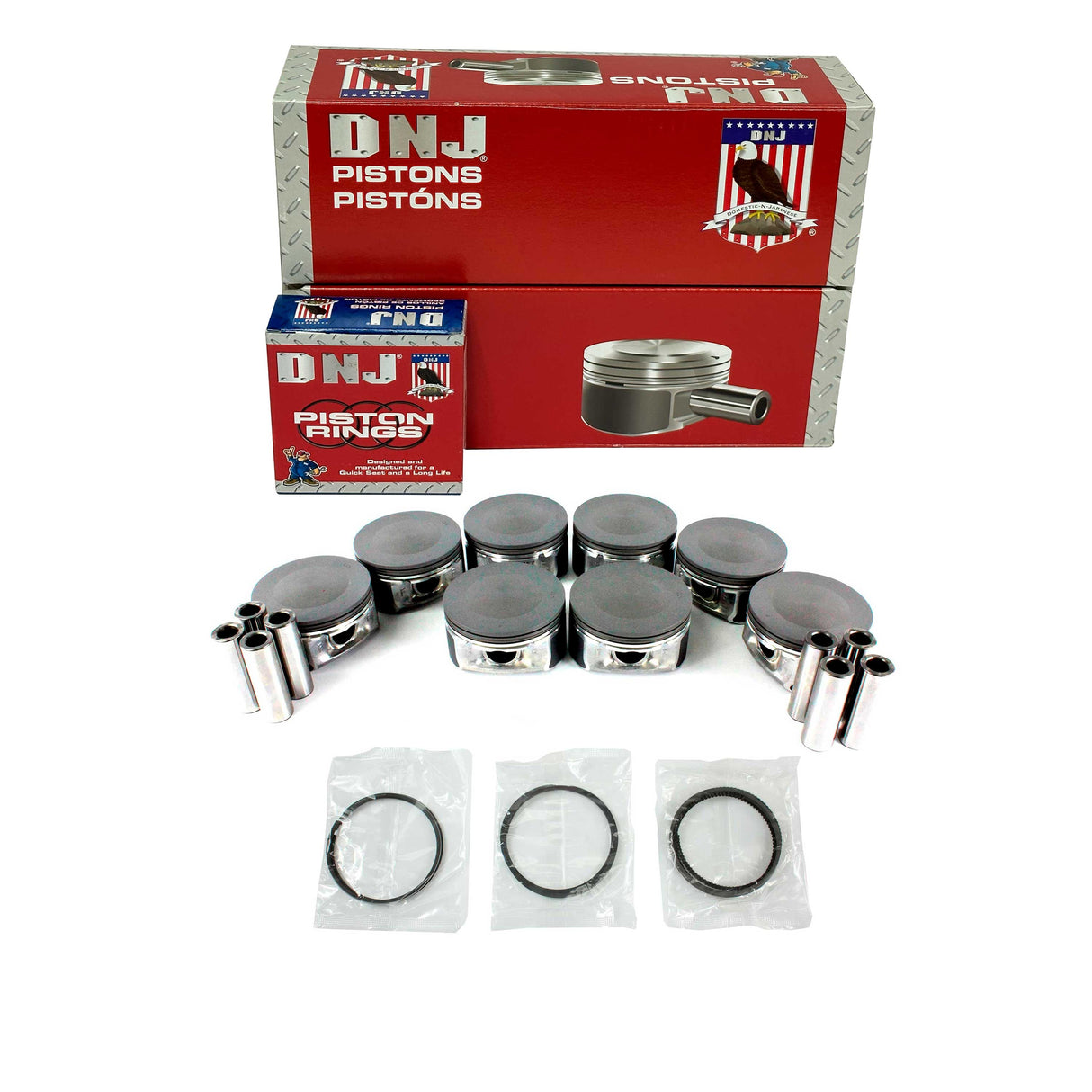 Piston and Ring Set 2009-2022 Chrysler, Dodge, Jeep, Ram 5.7L