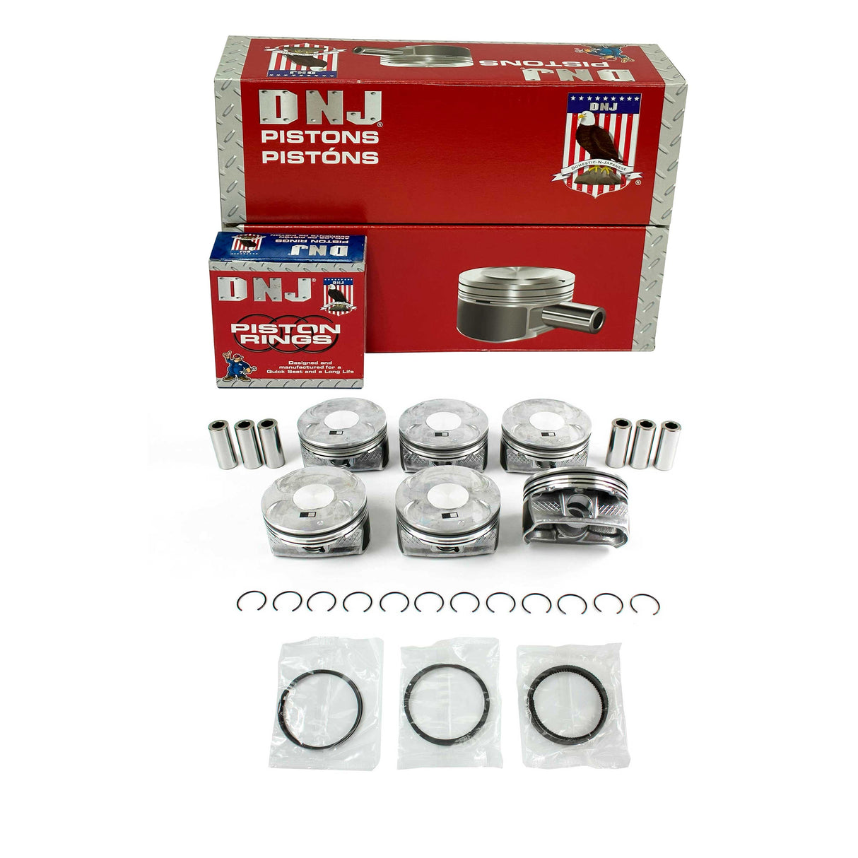Piston and Ring Set 2011-2022 Chrysler, Dodge, Jeep, Ram, Volkswagen 3.6L