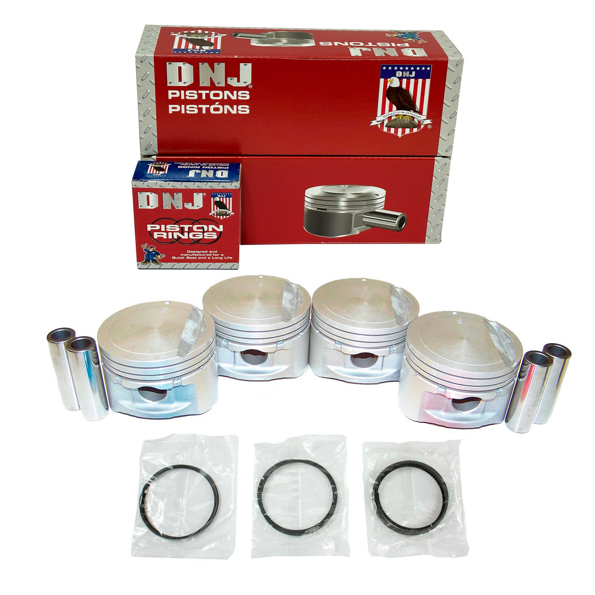 Piston and Ring Set 2001-2012 Hyundai, Kia 2.0L