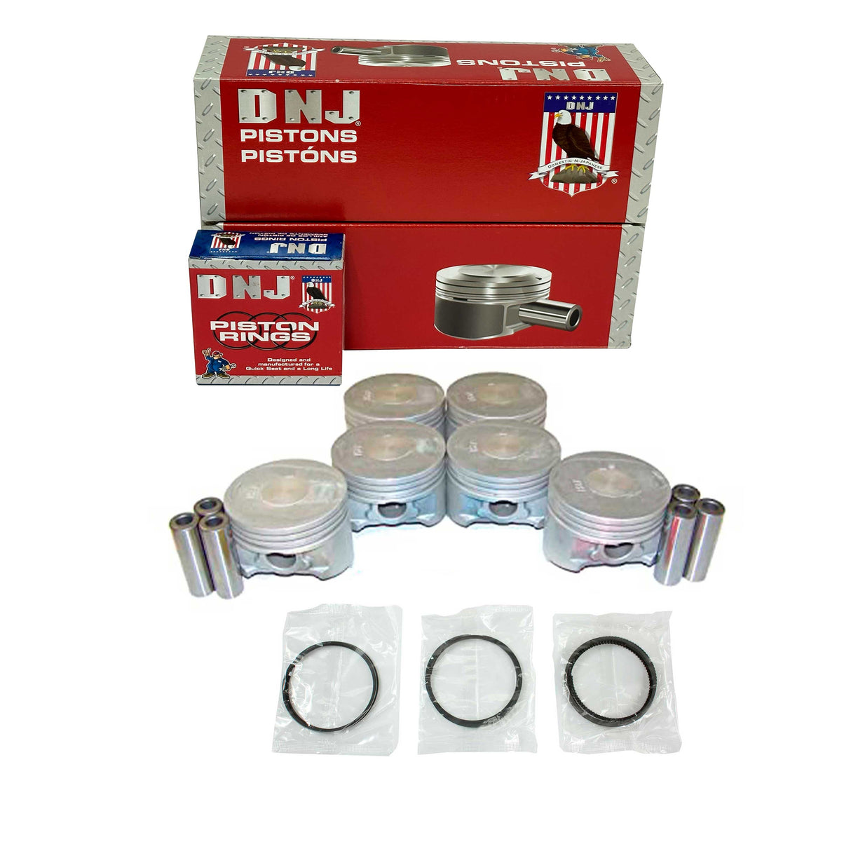Piston and Ring Kit 1992-1996 Mitsubishi 3.0L