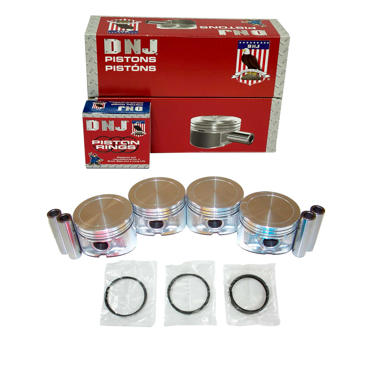 Piston and Ring Set 1995-2005 Chrysler, Dodge, Plymouth 2.0L