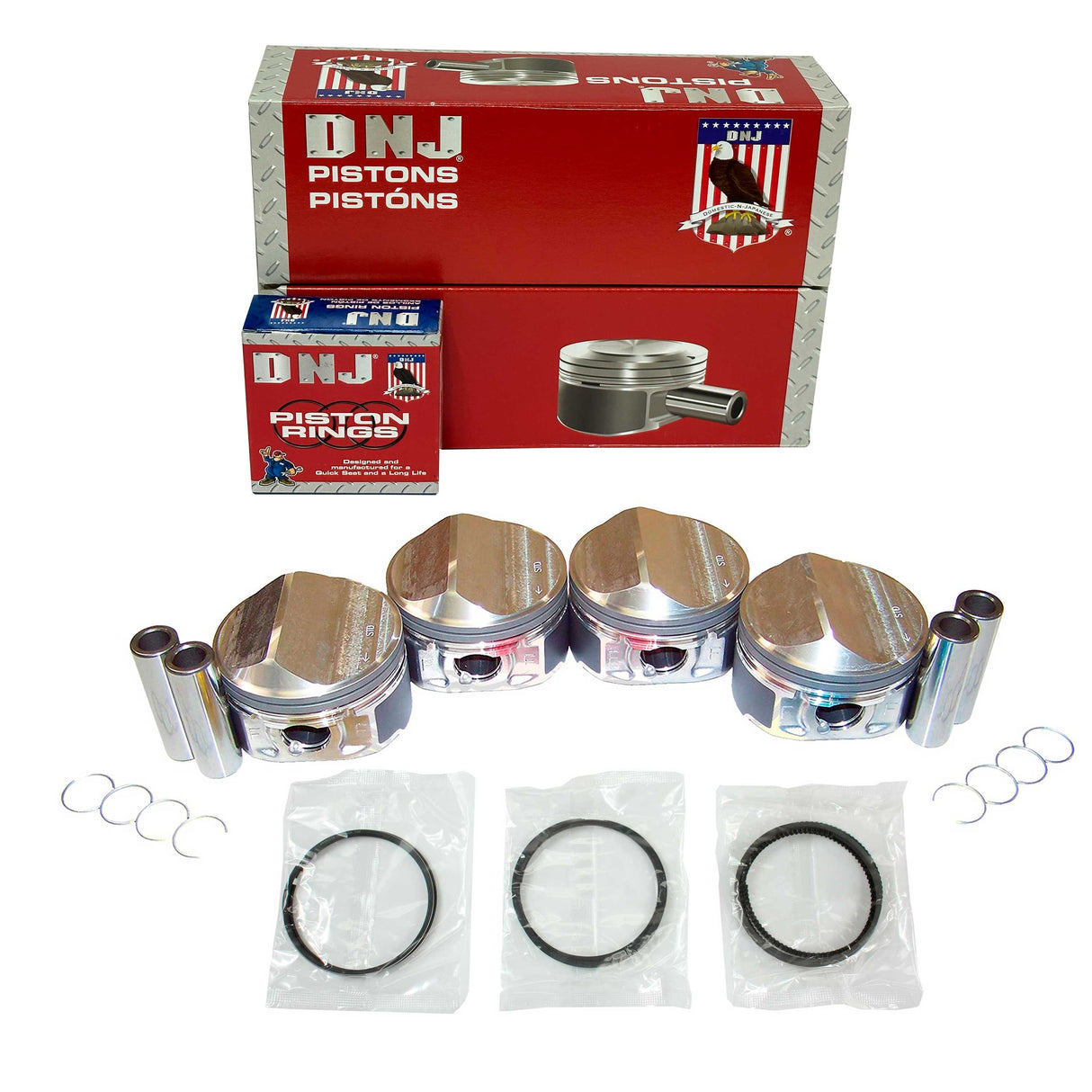 Piston and Ring Set 2003-2009 Chrysler, Dodge 2.4L