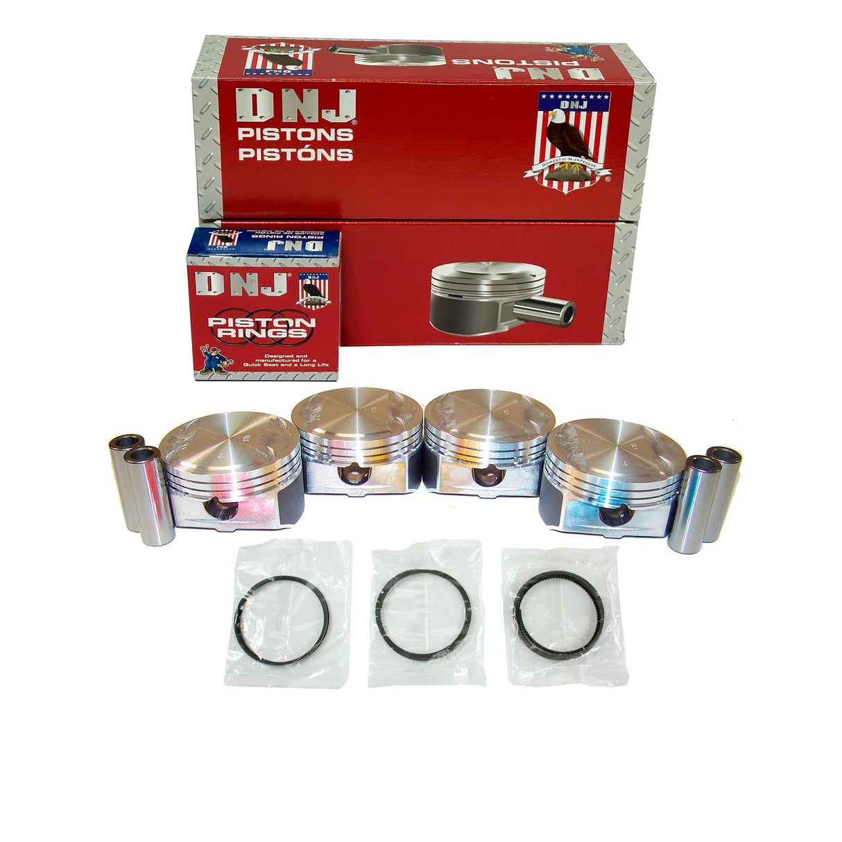 Piston and Ring Set 2007-2017 Dodge, Hyundai, Jeep, Kia 1.8L-2.0L