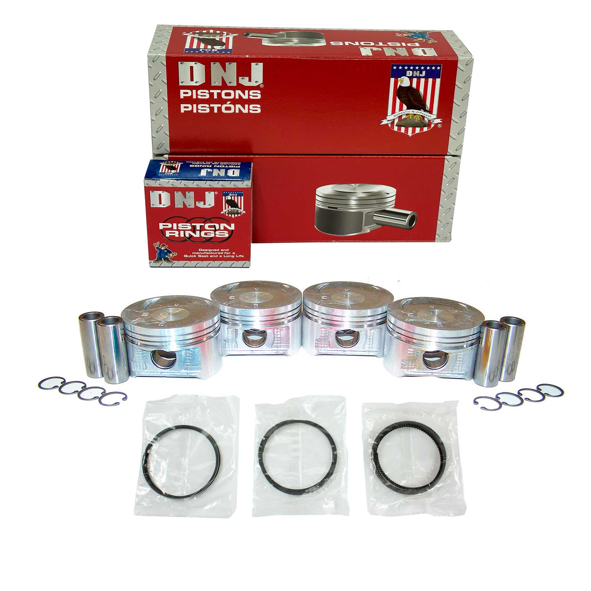 Piston and Ring Set 1998-2002 Acura, Honda, Isuzu 2.3L